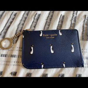 Kate Spade Mini Zip Wallet / Card Holder